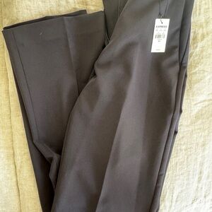 Express High Rise Black Trousers